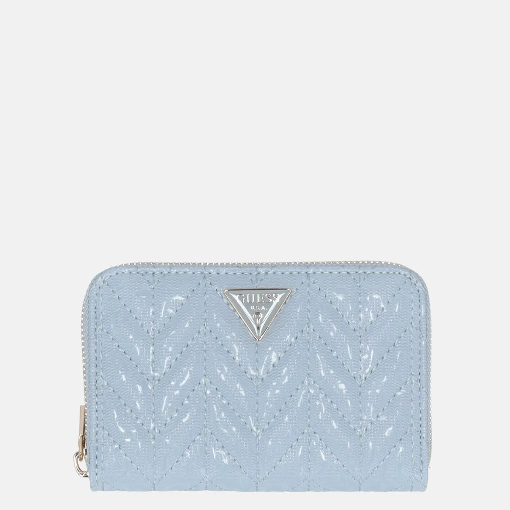 Guess Stacey portemonnee M light blue